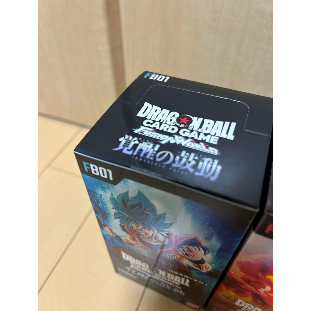 BANDAI(バンダイ)の新品未開封 ドラゴンボール烈火の闘気 1BOX 覚醒の鼓動2BOXテープ付き エンタメ/ホビーのトレーディングカード(Box/デッキ/パック)の商品写真