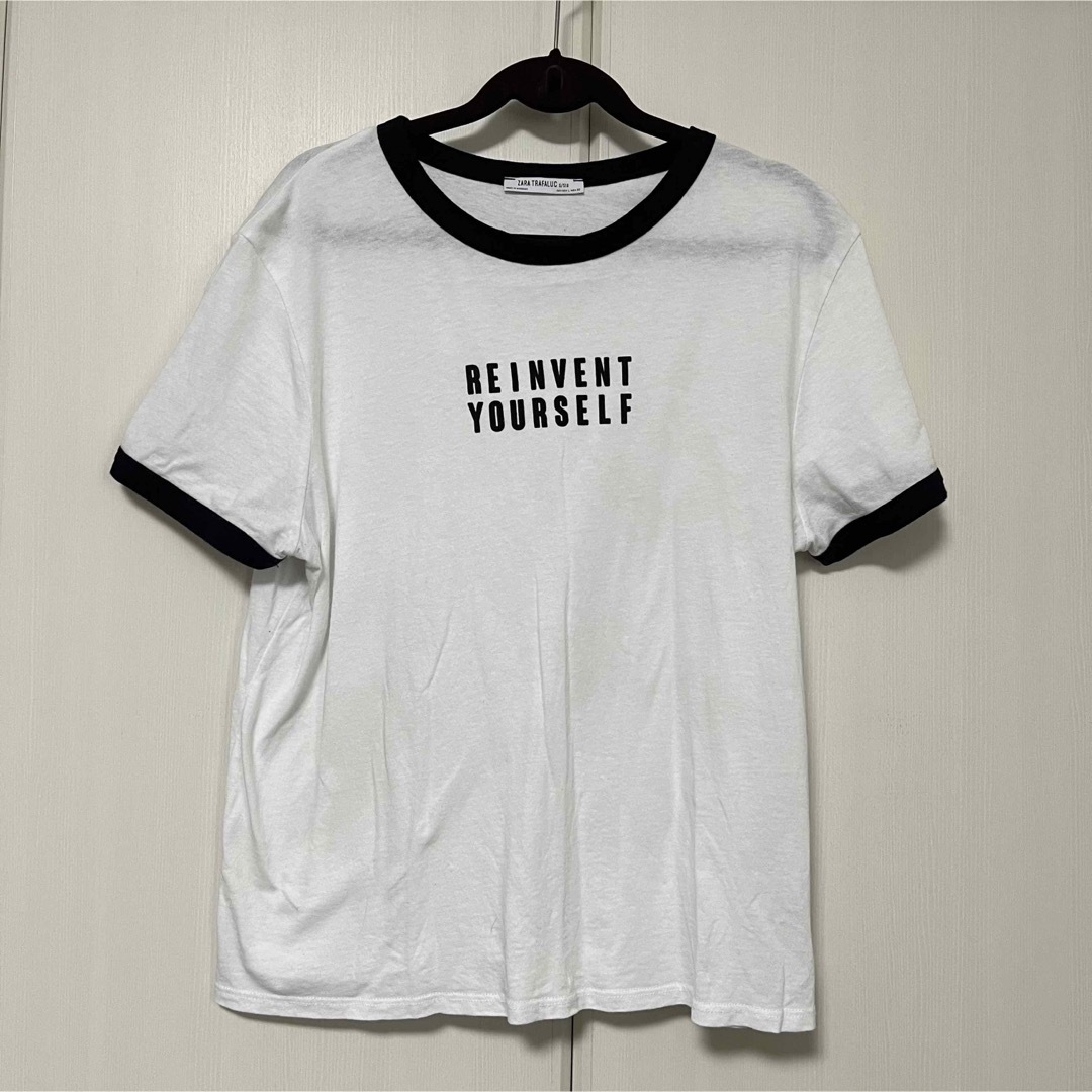 ZARA(ザラ)のレディース　ZARA  Tシャツ　サイズL レディースのトップス(Tシャツ(半袖/袖なし))の商品写真