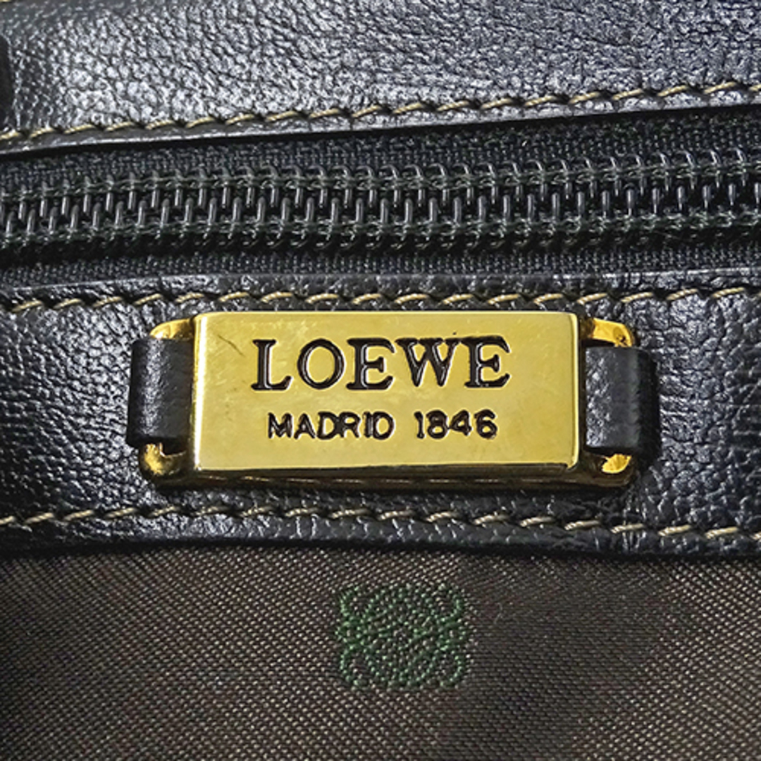 LOEWE(ロエベ)のロエベ LOEWE バッグ レディース ブランド ハンドバッグ ショルダーバッグ 2way ベラスケス レザー ブラック ブラウン バイカラー 斜め掛け おしゃれ 【中古】 レディースのバッグ(ハンドバッグ)の商品写真