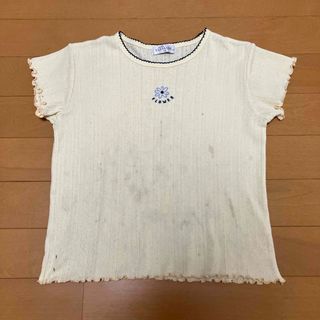 Tシャツ　イエロー　LUIJANNE   130(Tシャツ/カットソー)