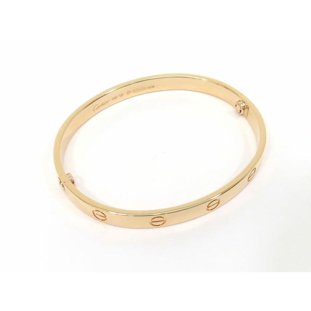 Cartier(カルティエ)のカルティエ B6035618 K18PG ラブ ブレスレット ＃18 【池袋店】 【中古】 レディースのアクセサリー(ブレスレット/バングル)の商品写真