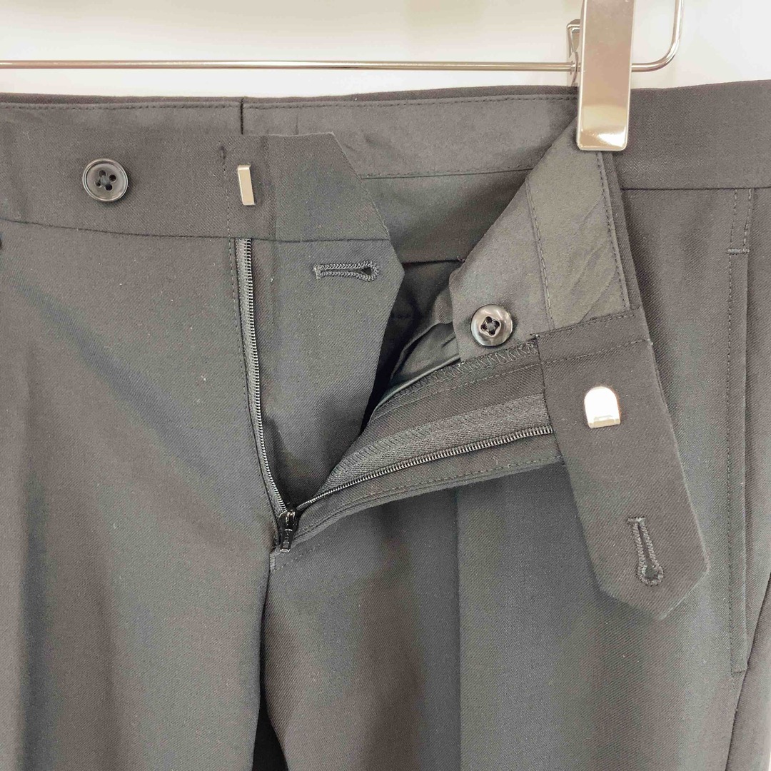 TOPVALU トップバリュー メンズ テーラードジャケット  パンツセットアップ スーツ上下 ブラック レディースのフォーマル/ドレス(スーツ)の商品写真