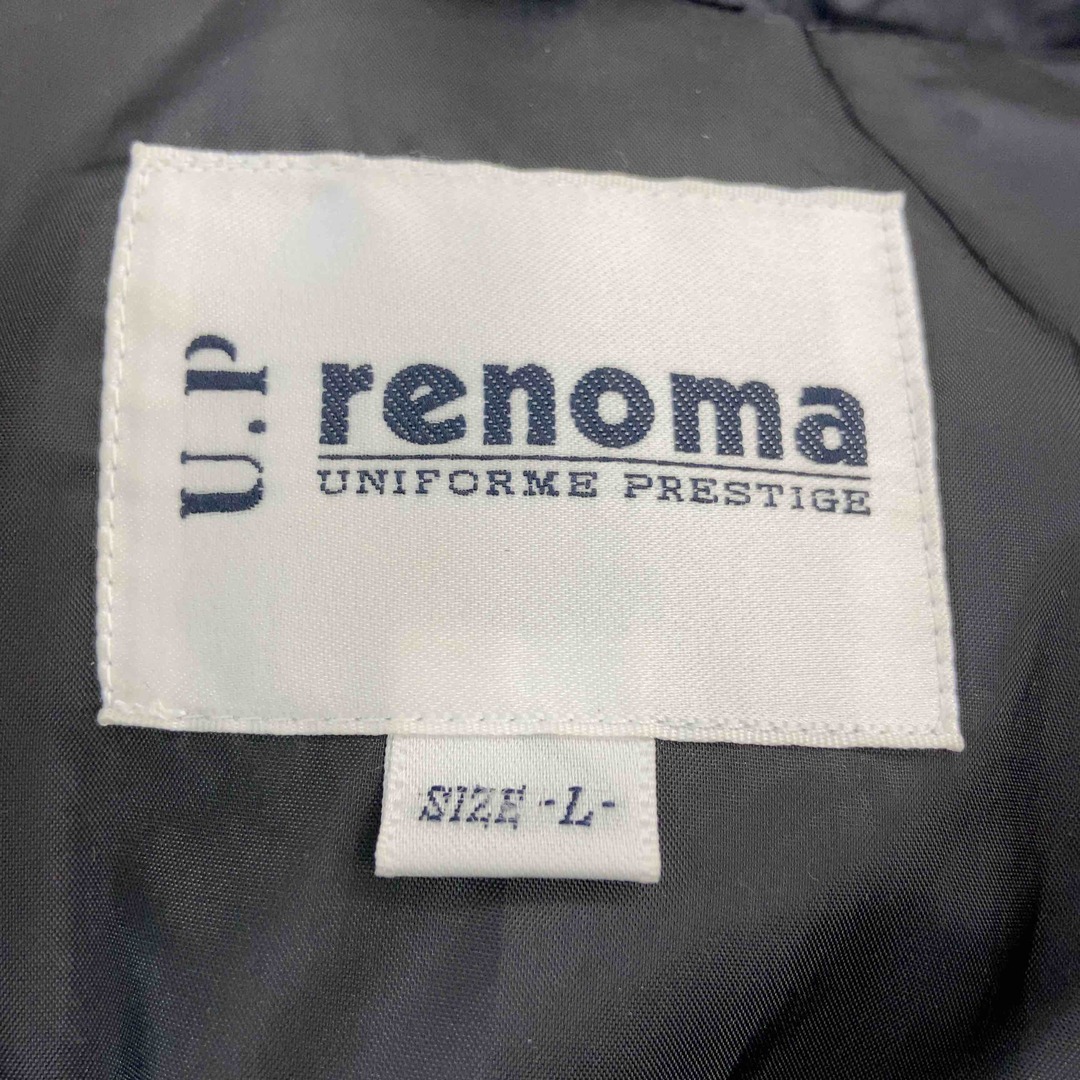 U.P renoma(ユーピーレノマ)のrenoma レノマ メンズ 中綿・ダウンジャケット オレンジ ライナー・フード取り外し可 メンズのジャケット/アウター(ダウンジャケット)の商品写真