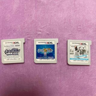 ニンテンドー3DS(ニンテンドー3DS)のポケモン マグナゲート 超不思議のダンジョン nintendogs+cats(携帯用ゲームソフト)