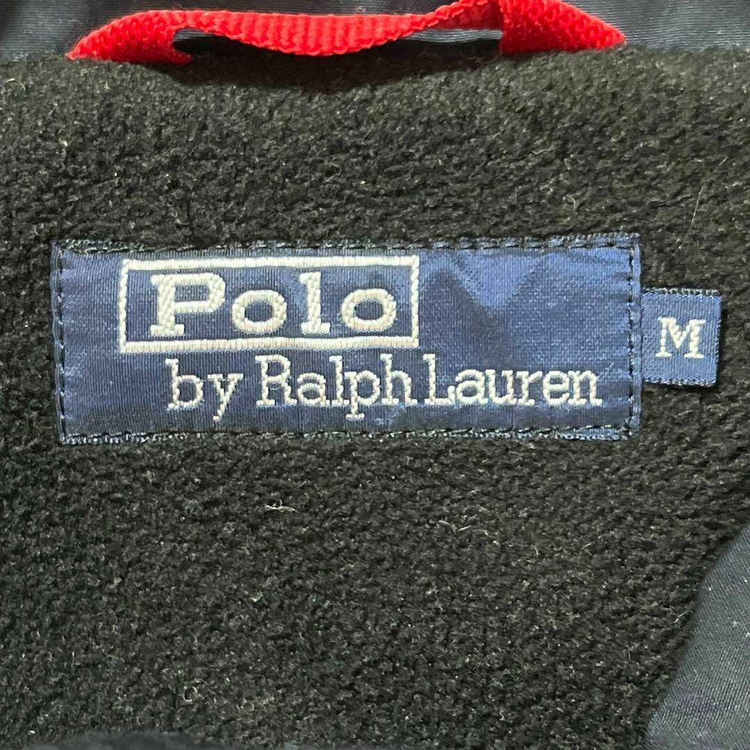 POLO RALPH LAUREN(ポロラルフローレン)の8222 ポロラルフローレン 90S 裏地フリーススイングトップ ネイビー M〜 メンズのジャケット/アウター(ブルゾン)の商品写真