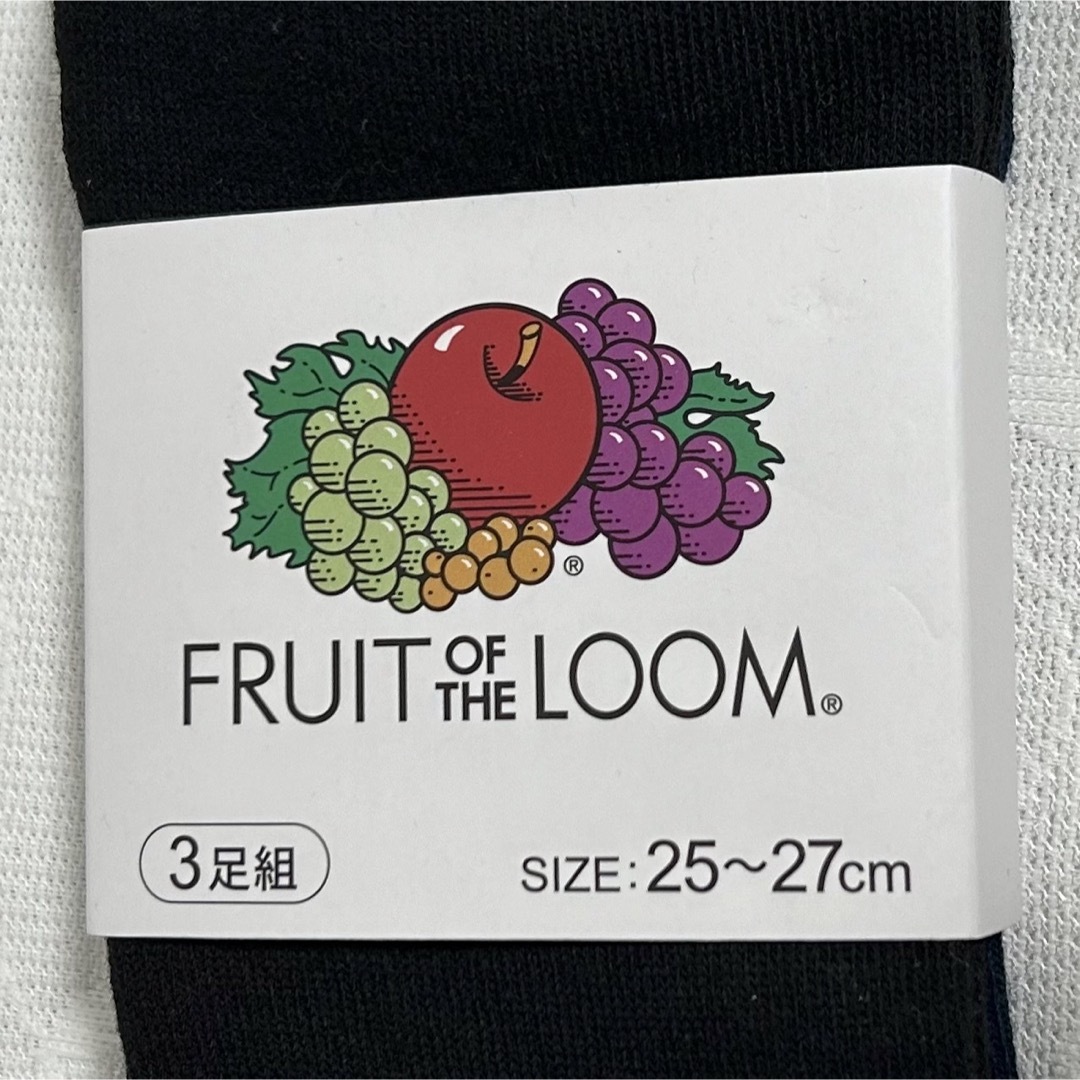 FRUIT OF THE LOOM(フルーツオブザルーム)のV6【未使用新品】フルオブザルームメンズ半袖Tシャツ、ショート靴下【まとめ売り】 メンズのアンダーウェア(その他)の商品写真