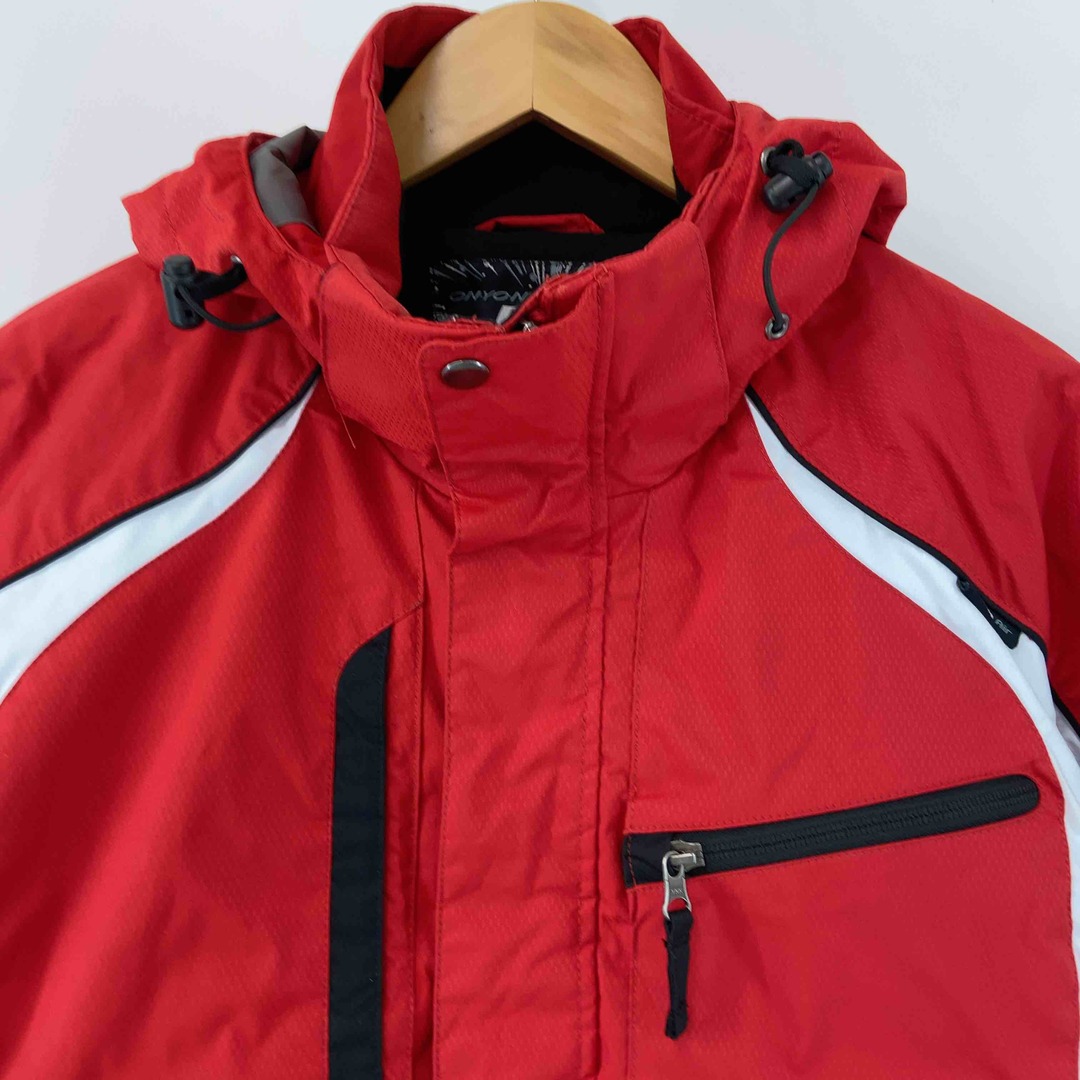 Rush メンズ ナイロンジャケット スキーウェア スノボウェア レッド メンズのジャケット/アウター(ナイロンジャケット)の商品写真