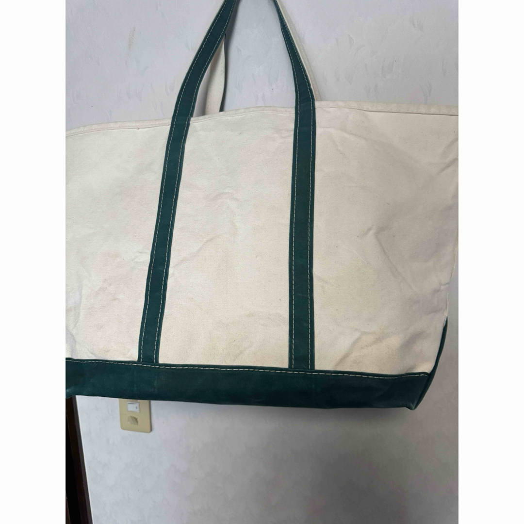 L.L.Bean - llbean トートバッグ 80年代 90年代 グリーン 緑の L.L.Bean - llbean トートバッグ 80年代 90年代 グリーン 緑の
