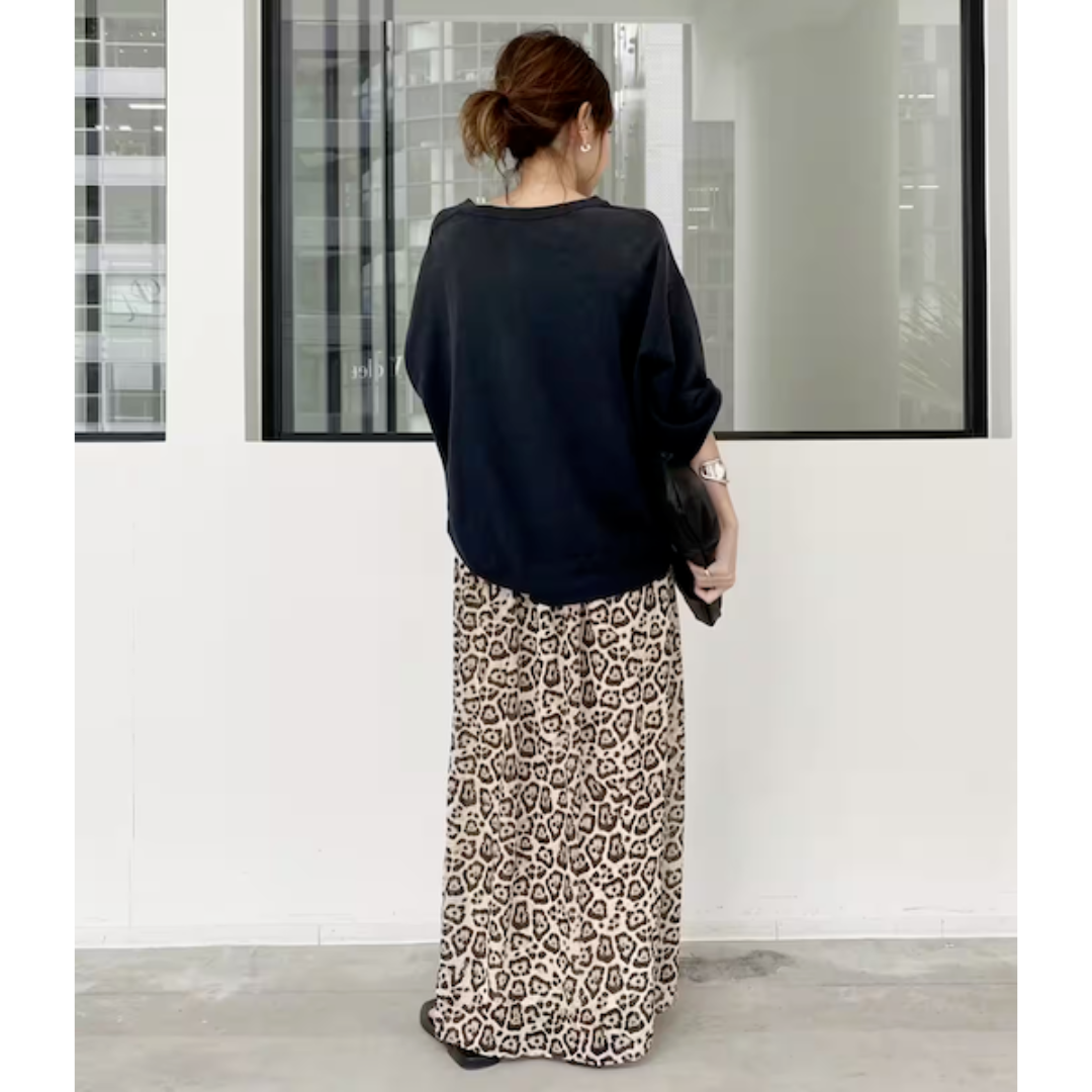 L'Appartement DEUXIEME CLASSE(アパルトモンドゥーズィエムクラス)のL'Appartement Lisiere Leopard Bare ワンピース レディースのトップス(ベアトップ/チューブトップ)の商品写真