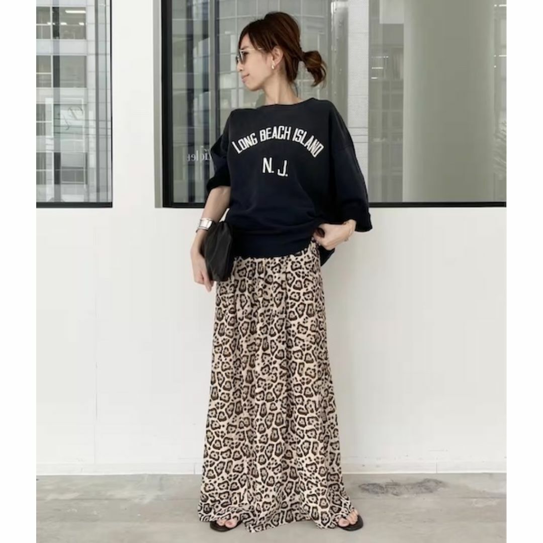 L'Appartement DEUXIEME CLASSE(アパルトモンドゥーズィエムクラス)のL'Appartement Lisiere Leopard Bare ワンピース レディースのトップス(ベアトップ/チューブトップ)の商品写真