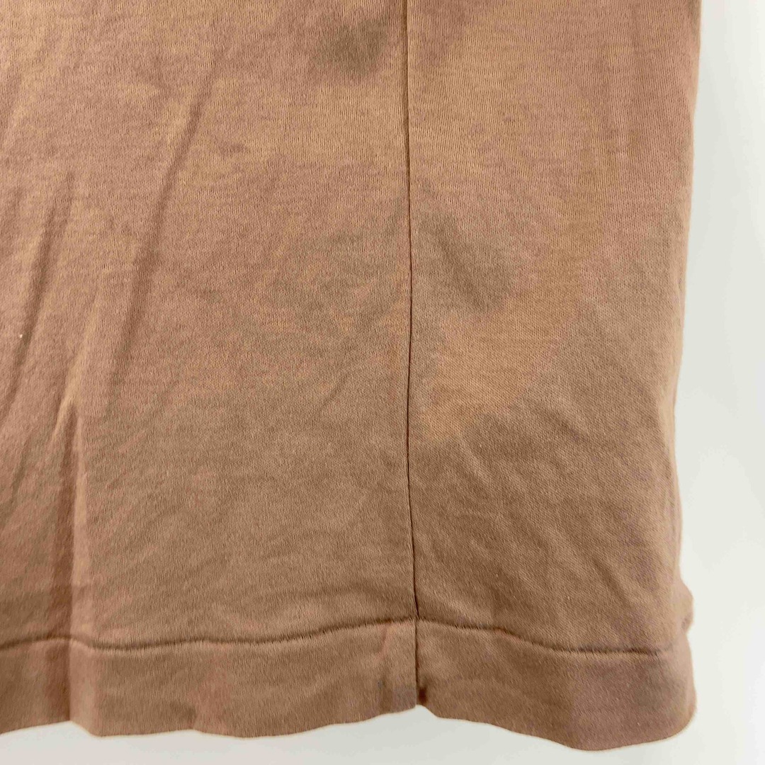 SLOBE IENA(スローブイエナ)のSLOBE IENA スローブイエナ レディース Tシャツ（半袖）ブラウン フレアスリーブ コットン レディースのトップス(Tシャツ(半袖/袖なし))の商品写真