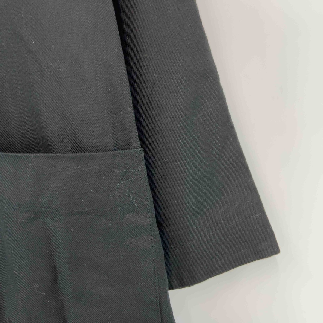 THE LIBRARY ザライブラリー メンズ ジャケット ロング丈 ブラック フード取り外し可 メンズのジャケット/アウター(その他)の商品写真