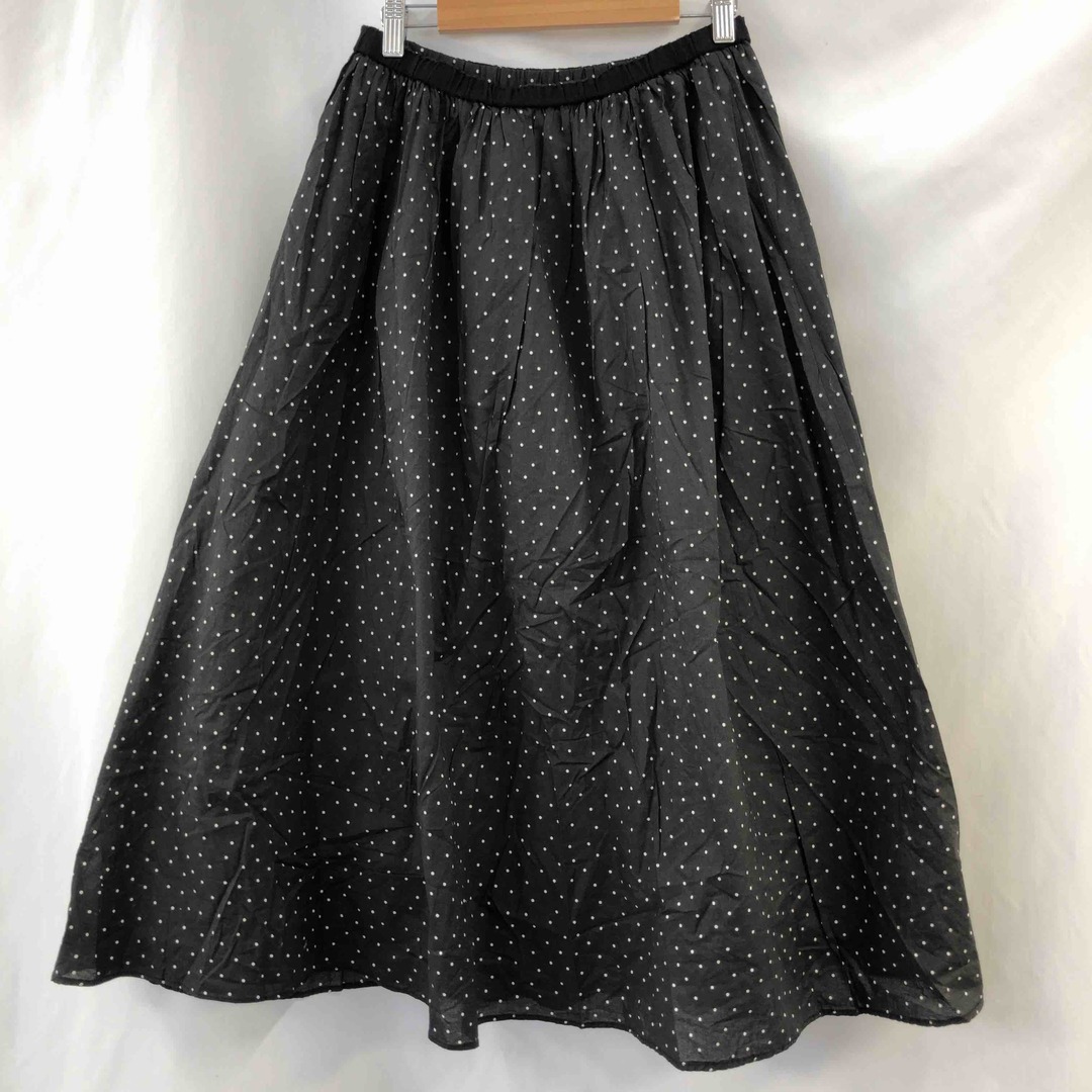 TSUHARU by Samansa Mos2(ツハルバイサマンサモスモス)のSamansa Mos2(SM2) サマンサモスモス レディース ロングスカート 黒ドット柄 tk レディースのスカート(ロングスカート)の商品写真
