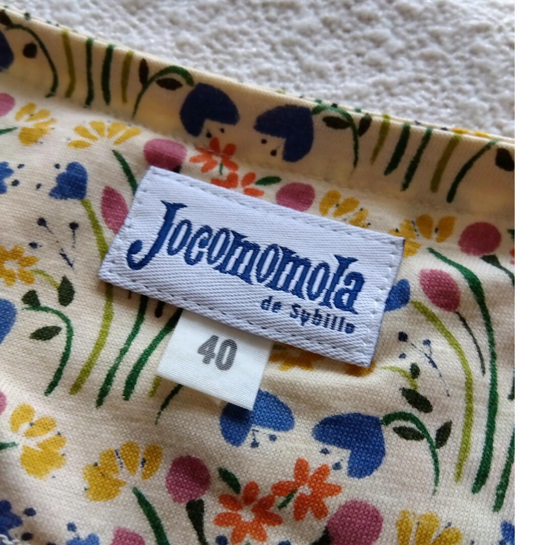 Jocomomola(ホコモモラ)のお値下げ！ホコモモラ✤麻、綿♥小花柄チュニックワンピース レディースのワンピース(ミニワンピース)の商品写真