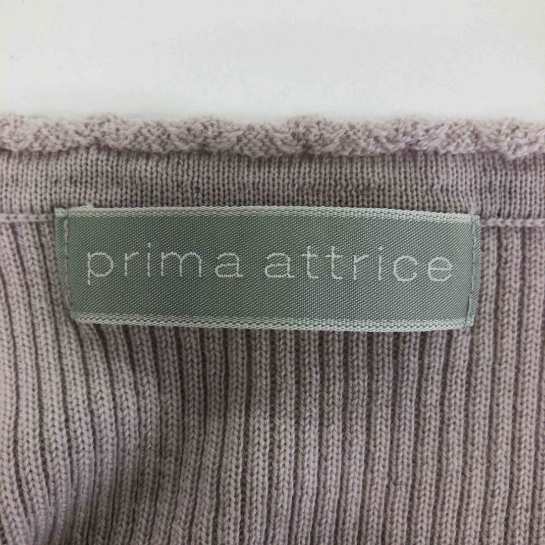 prima attrice  レディース半袖 ニット/セーター パープル tk レディースのトップス(ニット/セーター)の商品写真