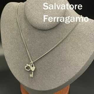 Salvatore Ferragamo - サルバトーレ フェラガモ ネックレス シルバー ガンチーニ アクセサリー