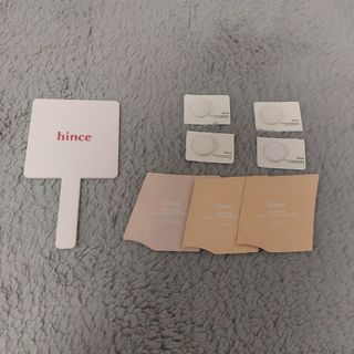 ヒンス(hince)のhince ヒンス 韓国 非売品ミラー サンプル ファンデーション 8点セット(ファンデーション)