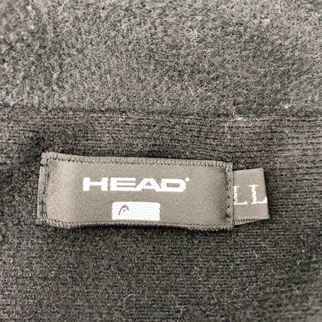 HEAD(ヘッド)のHEAD メンズ ナイロンジャケット　ブルゾン　ジップアップ　裏地フリース　黒 メンズのジャケット/アウター(ナイロンジャケット)の商品写真