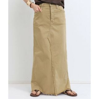 アパルトモンドゥーズィエムクラス(L'Appartement DEUXIEME CLASSE)のGOOD GRIEF グッドグリーフCHINO CLOTH SLIT SKIRT(ロングスカート)