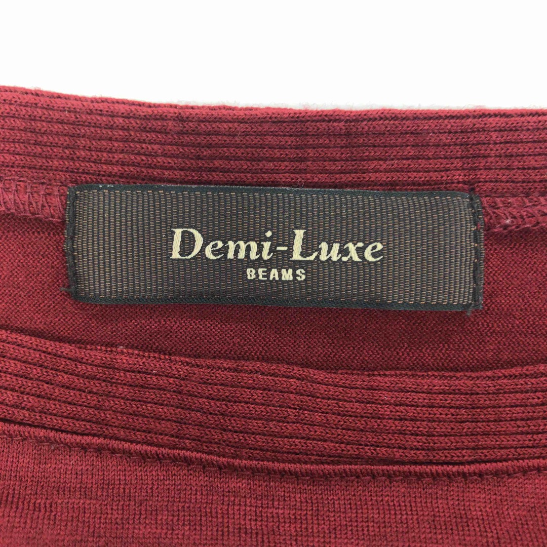 Demi-Luxe BEAMS(デミルクスビームス)のDemi-Luxe BEAMS デミルクスビームス レディース Tシャツ（長袖） エンヂ tk レディースのトップス(Tシャツ(長袖/七分))の商品写真