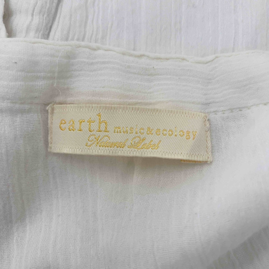 earth music & ecology(アースミュージックアンドエコロジー)のearth music&ecology アースミュージックアンドエコロジー レディース チュニック チュニック 白 tk レディースのトップス(チュニック)の商品写真