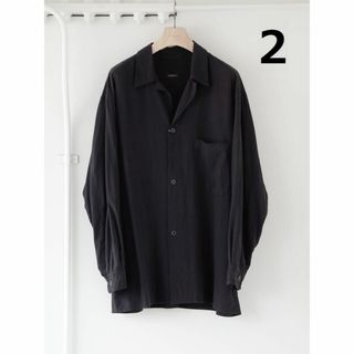 コモリ(COMOLI)の未使用 comoli 24SS シルクノイル シャツジャケット 2(シャツ)