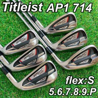 Titleist - 【良品】名器　6本　 AP1 714 タイトリスト メンズアイアン　アイアン