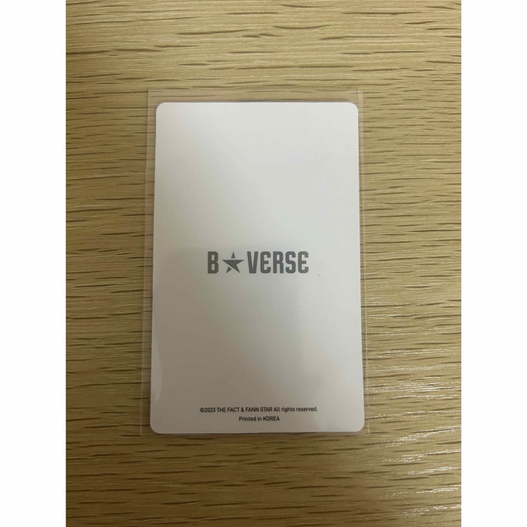 防弾少年団(BTS)(ボウダンショウネンダン)のBTS B★VERSE 入場特典 トレカ ジョングク エンタメ/ホビーのCD(K-POP/アジア)の商品写真