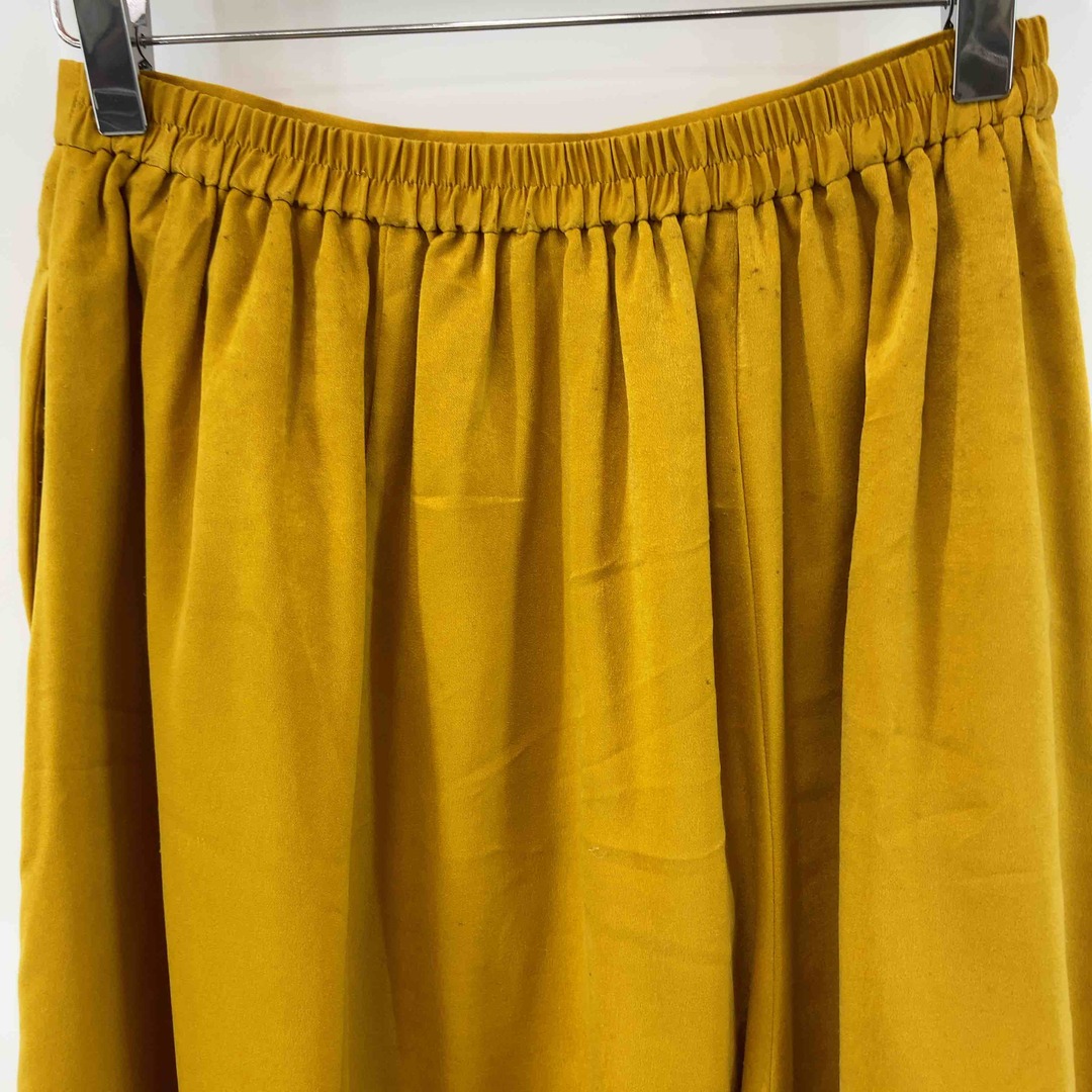 SLOBE IENA(スローブイエナ)のSLOBE IENA スローブイエナ レディース ロングスカート イエロー フレアスカート レディースのスカート(ロングスカート)の商品写真