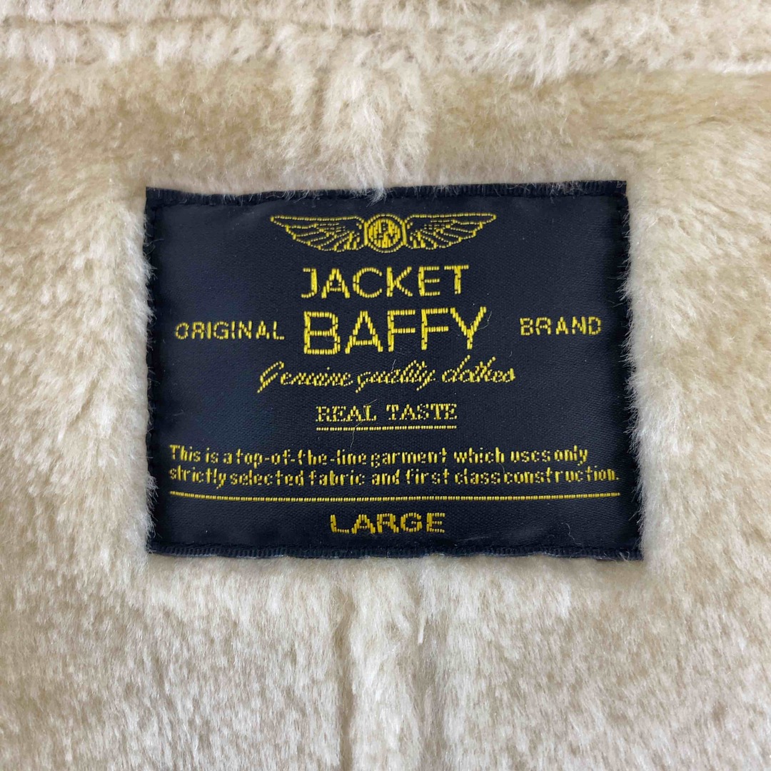 BAFFY バフィー メンズ ステンカラーコート ボアジャケット フード無し ベージュ メンズのジャケット/アウター(ステンカラーコート)の商品写真