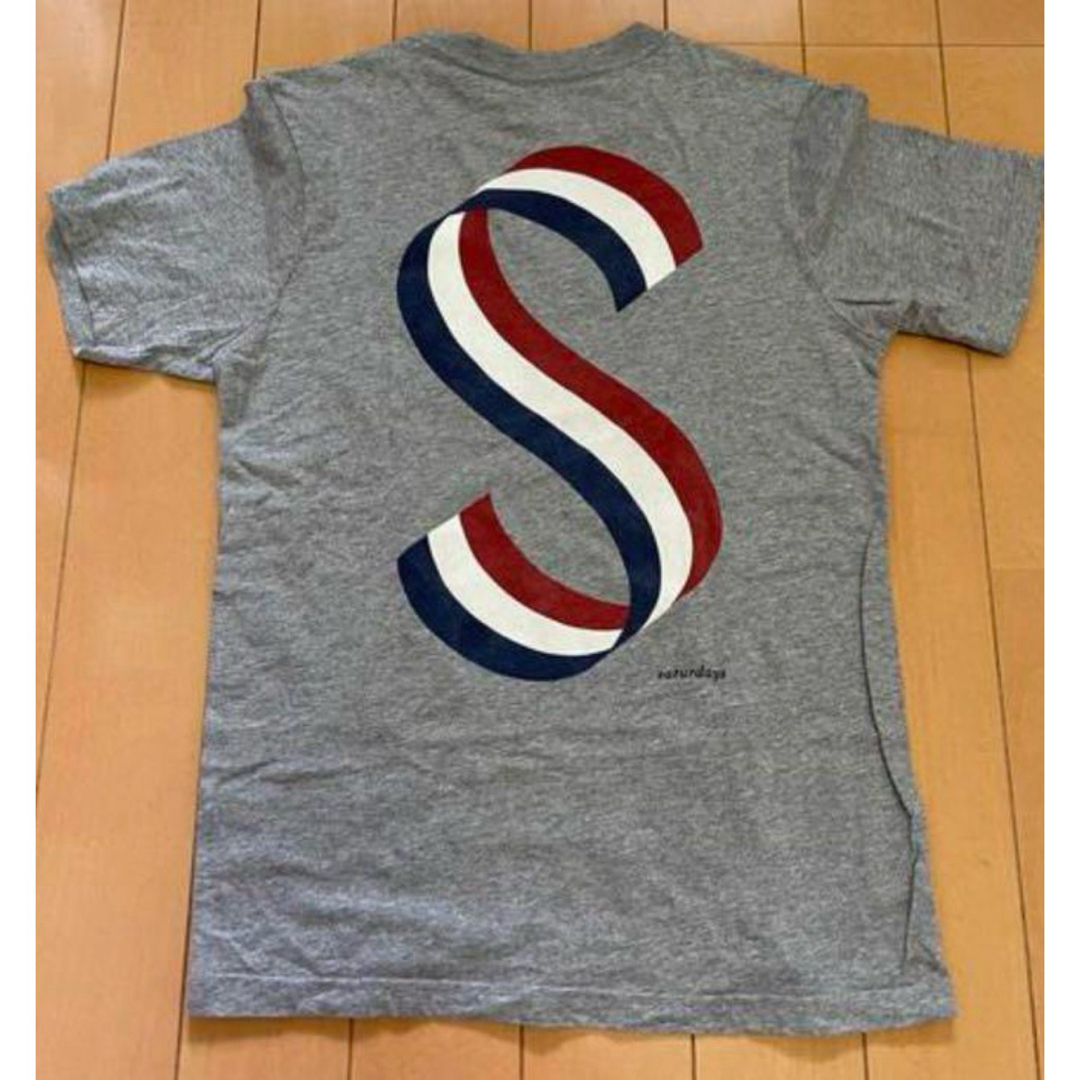 SATURDAYS SURF NYC(サタデーズサーフニューヨークシティー)のSaturdays Surf NYS Tシャツ グレー メンズ  small S メンズのトップス(Tシャツ/カットソー(半袖/袖なし))の商品写真