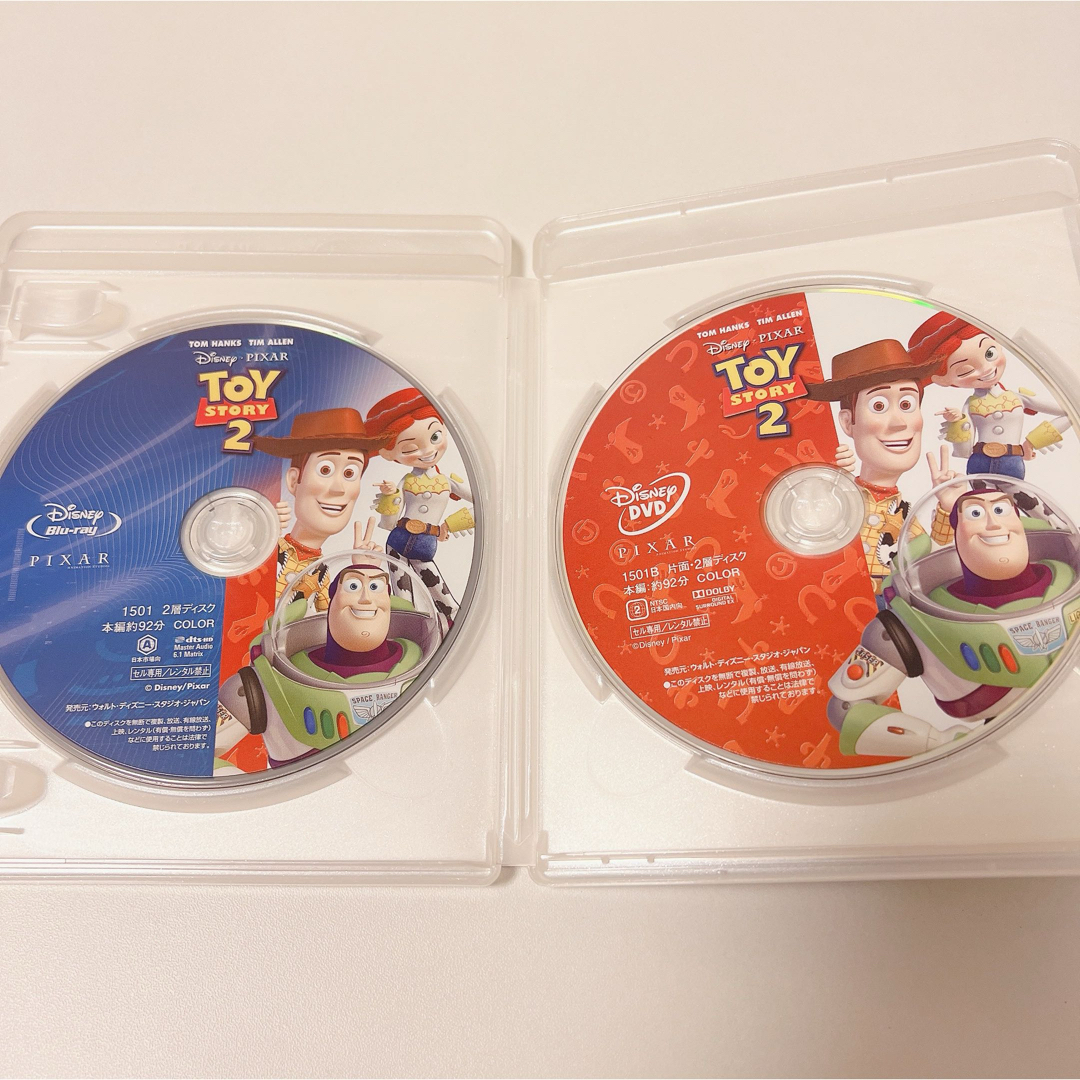 Disney(ディズニー)のトイストーリー　Blu-ray＋DVD エンタメ/ホビーのDVD/ブルーレイ(キッズ/ファミリー)の商品写真