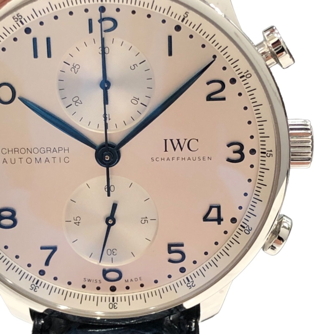 IWC(インターナショナルウォッチカンパニー)の　インターナショナルウォッチカンパニー IWC ポルトギーゼ　クロノグラフ IW371617  シルバー SS メンズ 腕時計 メンズの時計(その他)の商品写真