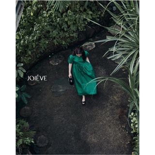 デミルクスビームス(Demi-Luxe BEAMS)のjoieve /moon puff onepiece グリーン(ロングワンピース/マキシワンピース)