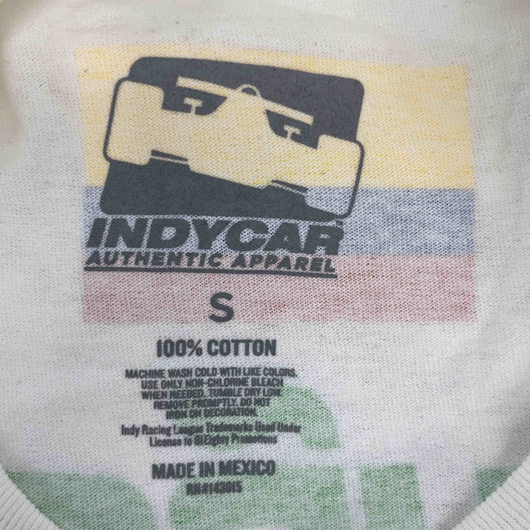INDYCAR　インディーカー　白　ホワイト　MUNOZ34 メンズ Tシャツ（半袖）　サイズS メンズのトップス(Tシャツ/カットソー(半袖/袖なし))の商品写真