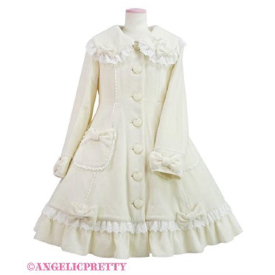 Angelic Pretty(アンジェリックプリティー)の♡ アンジェリックプリティ コート レディースのジャケット/アウター(ロングコート)の商品写真