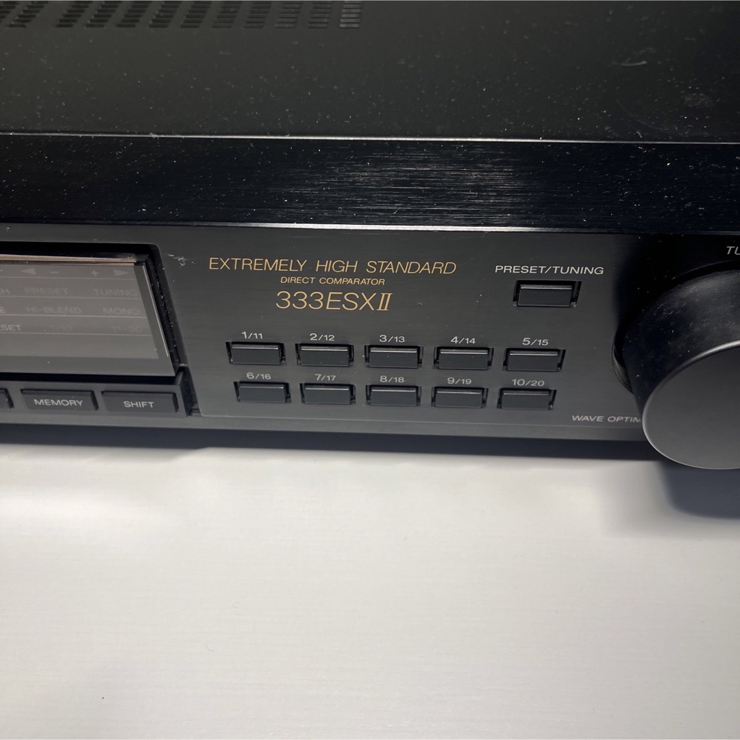 SONY ソニー ST-S333ESX Ⅱ FM/AMチューナー ステレオ SONY ソニー ST-S333ESX Ⅱ FM/AMチューナー ステレオ