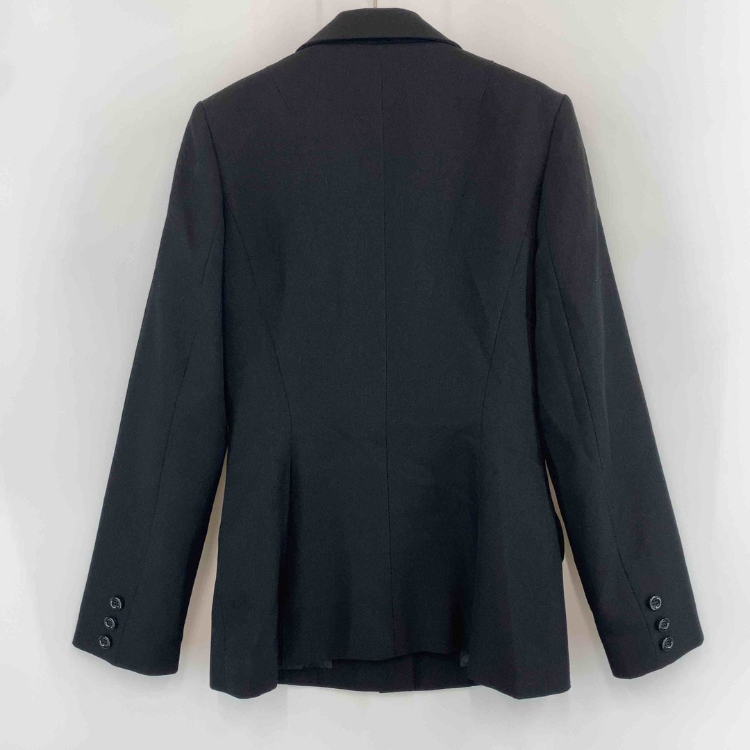 Les Bijion　黒　ブラック　 レディース テーラードジャケット　スカート　セットアップ　上下ともサイズ7 レディースのフォーマル/ドレス(スーツ)の商品写真