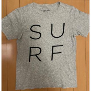 サタデーズサーフニューヨークシティー(SATURDAYS SURF NYC)のサタデーズサーフ Tシャツ ライトグレー size S(Tシャツ/カットソー(半袖/袖なし))