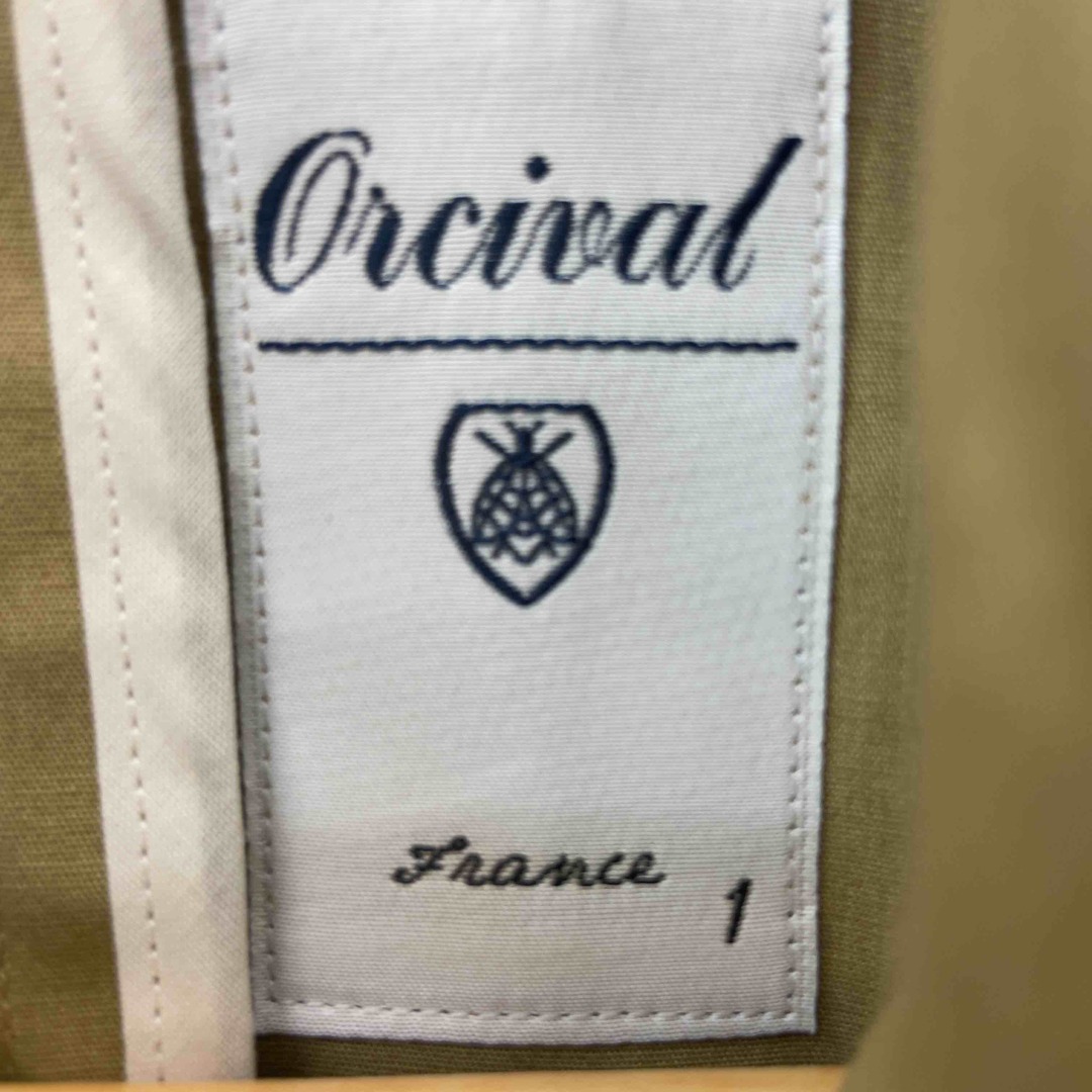 ORCIVAL(オーシバル)のORCIVAL オーシバル メンズ トレンチコート ショート丈 ベージュ メンズのジャケット/アウター(トレンチコート)の商品写真