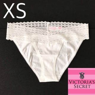 ヴィクトリアズシークレット(Victoria's Secret)のレア 新品 ヴィクトリアシークレット 下着 ショーツ 白 XS(ショーツ)