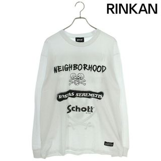 NEIGHBORHOOD - ネイバーフッド ×ショット schott  232US26N-LTM01S プリント長袖カットソー メンズ L