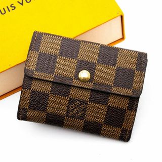 ルイヴィトン(LOUIS VUITTON)の★美品★ ヴィトン カードケース 小銭入れ ダミエ ラドロー(コインケース)