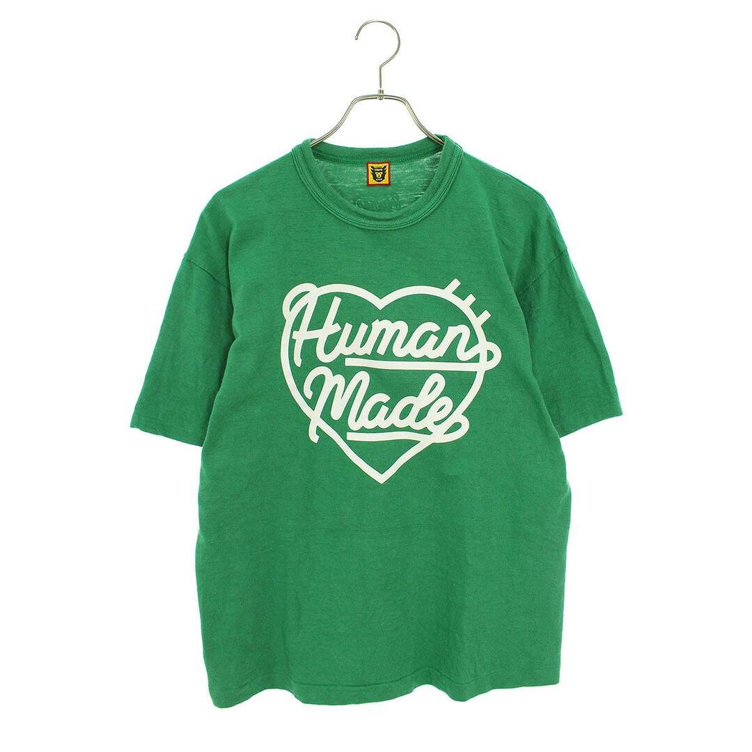 HUMAN MADE(ヒューマンメイド)のヒューマンメイド  23SS  COLOR T-SHIRT #2 ハートロゴプリントTシャツ メンズ L メンズのトップス(Tシャツ/カットソー(半袖/袖なし))の商品写真