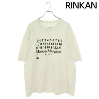 マルタンマルジェラ(Maison Martin Margiela)のマルタンマルジェラ1  19AW  S30GC0673 インベーダーカレンダーロゴオーバーサイズTシャツ メンズ 46(Tシャツ/カットソー(半袖/袖なし))