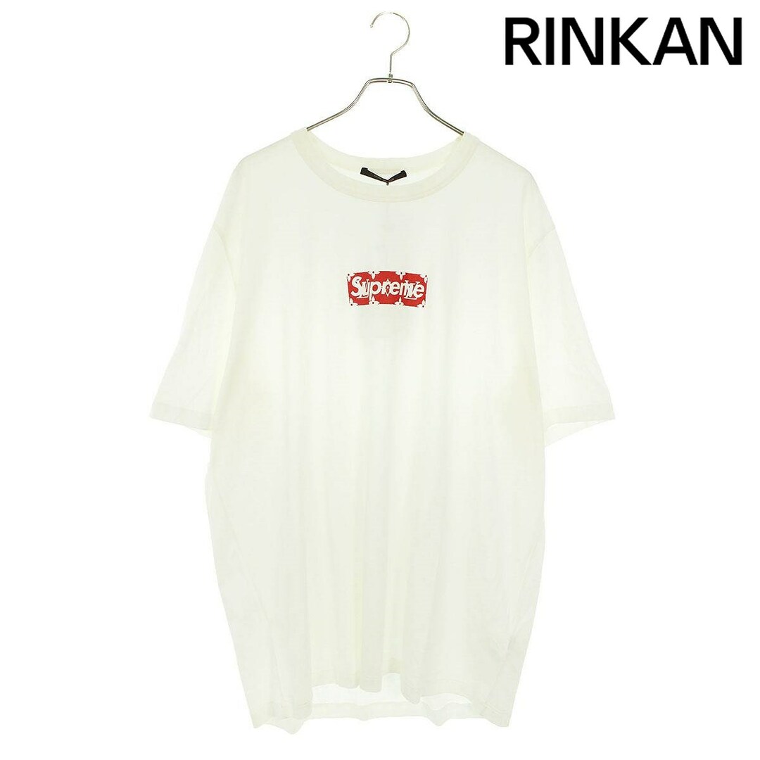 Supreme(シュプリーム)のシュプリーム ルイヴィトン  17AW  LV Box Logo Tee モノグラムボックスロゴTシャツ メンズ 4L メンズのトップス(Tシャツ/カットソー(半袖/袖なし))の商品写真