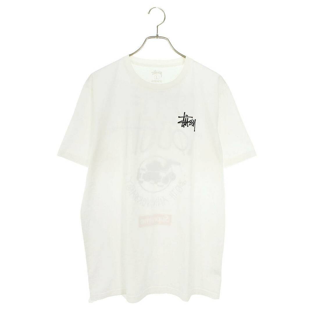 STUSSY(ステューシー)のステューシー ×シュプリーム SUPREME  10SS  30th Anniversary Tee 30周年記念Tシャツ メンズ L メンズのトップス(Tシャツ/カットソー(半袖/袖なし))の商品写真