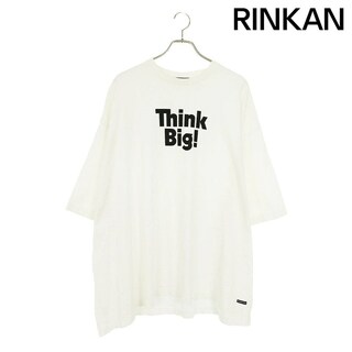 バレンシアガ(Balenciaga)のバレンシアガ  508167 TYK79 Think BigプリントオーバーサイズTシャツ メンズ XS(Tシャツ/カットソー(半袖/袖なし))
