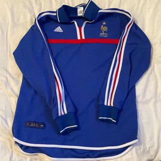 アディダス(adidas)のadidas アディダス　フランス代表　長袖ユニフォーム(Tシャツ/カットソー(七分/長袖))