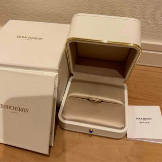 BOUCHERON - BOUSHERON キャトルラディアント　ダイアモンドリングK18YG